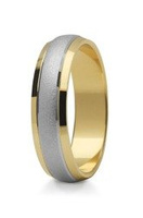 Obrączka ślubna złota model STJ29