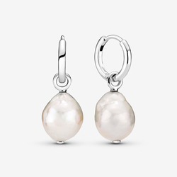 Biżuteria SayU Charms kolczyki srebrne perła