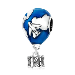 Biżuteria SayU Charms zawieszka Niebieski Balon