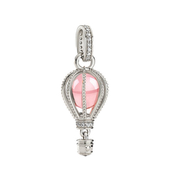 Biżuteria SayU Charms zawieszka srebrna różowy balon