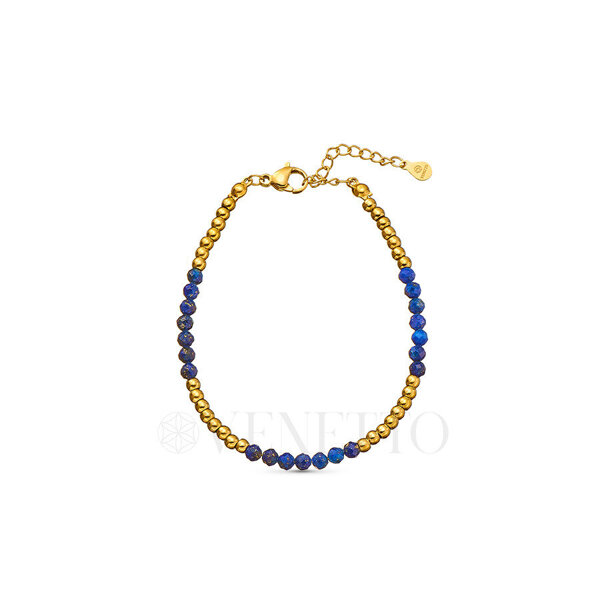 BIŻUTERIA VENETTO bransoleta lapis lazuli