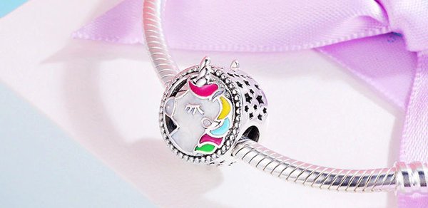 Biżuteria SayU Charms zawieszka Jednorożec unicorn