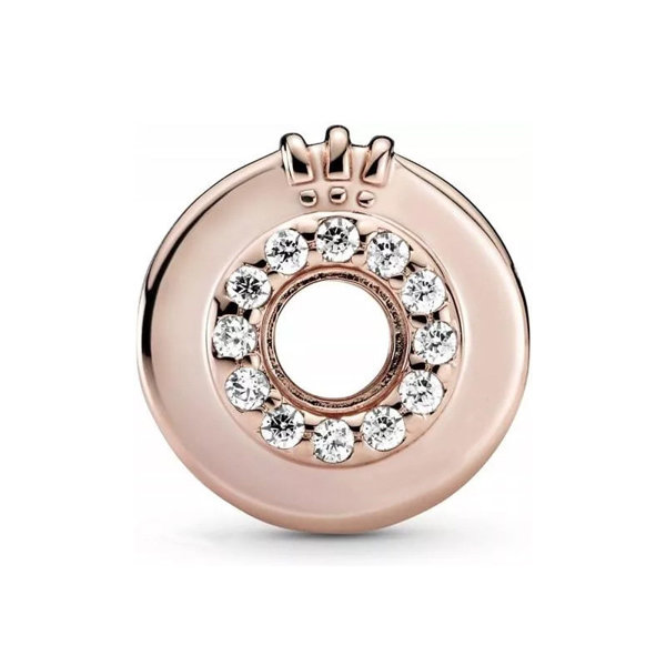 Biżuteria SayU Charms zawieszka Korona rose gold srebro próba 0,925