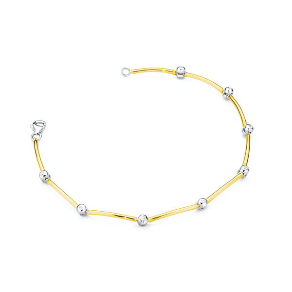 Bransoletka złota z brylantami t-17670 0,08ct