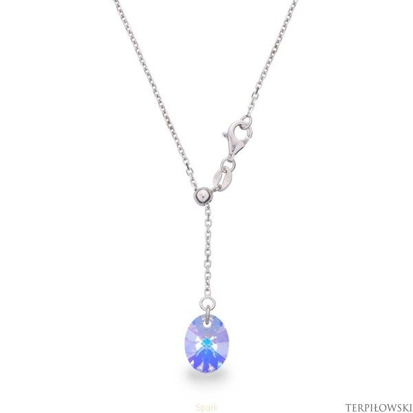 Naszyjnik srebrny 925 z kryształami Swarovski