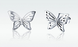 Biżuteria SayU Charms kolczyki Motyle