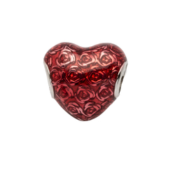 Biżuteria SayU Charms zawieszka Serce róża